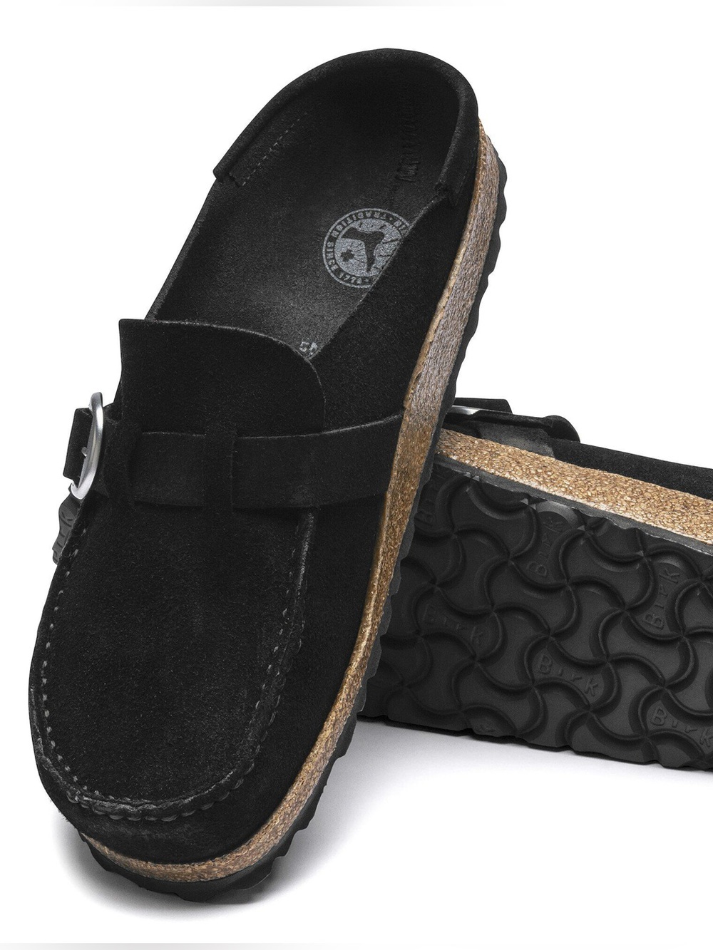 Birkenstock 36 Buckley Suede Slip On Clog Mule Classic Comfort Support